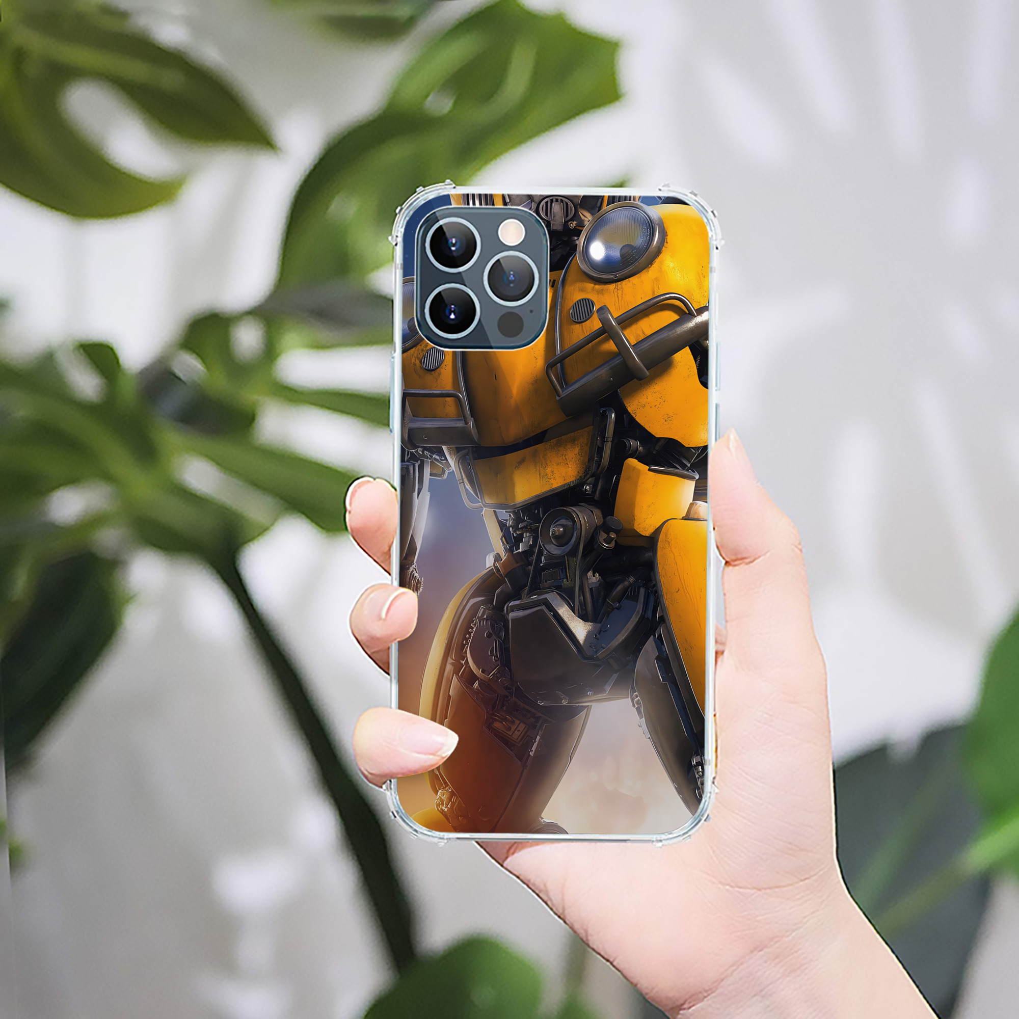 （画像用） Transformers トランスフォーマー 【iPhone 12シリーズ対応】透明スマホケース（クリアソフトケース）